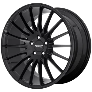 American Racing – AR934 FASTLANE – Black – 18″x8″ 38mm – All weather Wheels – AR93488012338